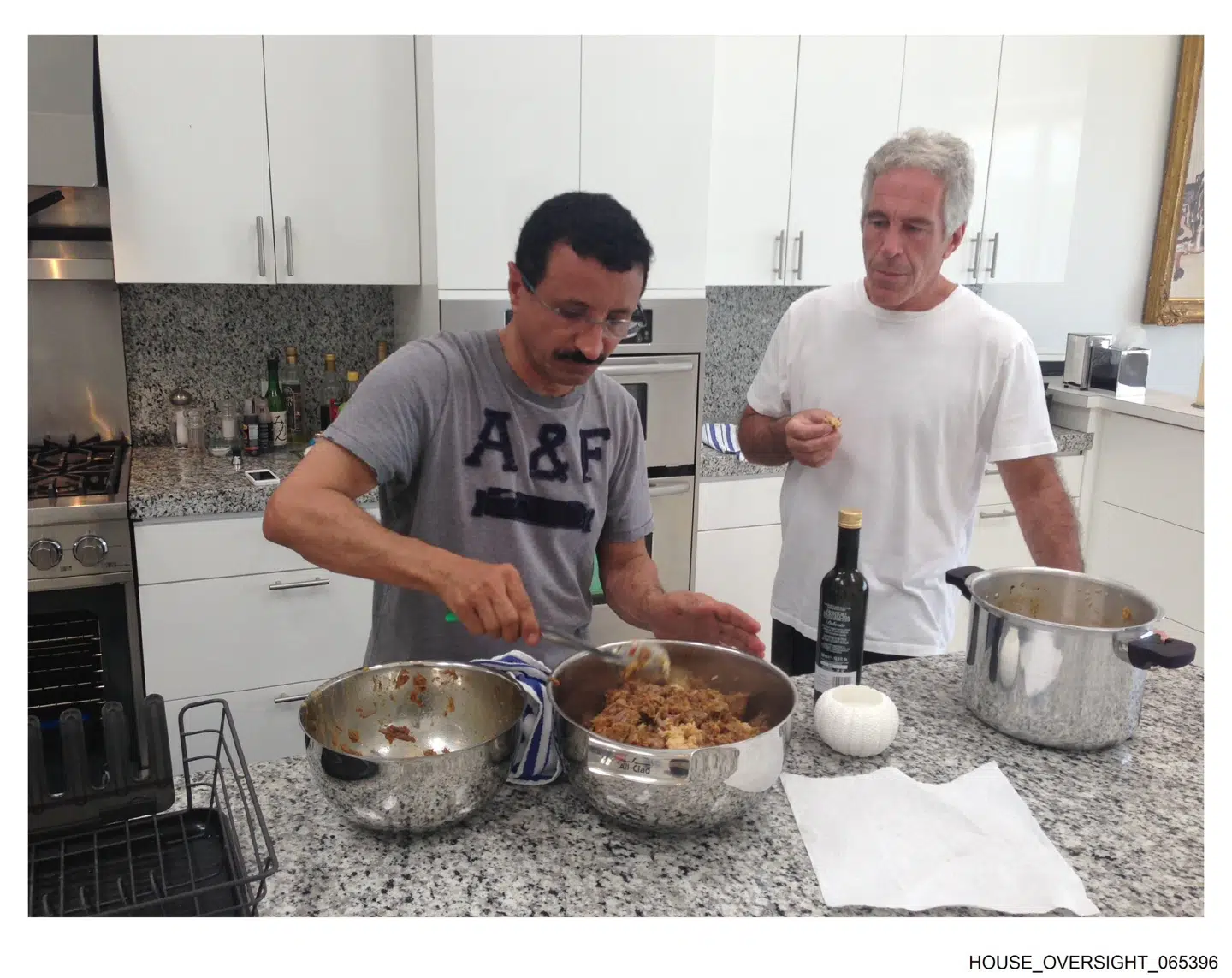 Sultan Ahmed Bin Sulayem med Jeffrey Epstein.
