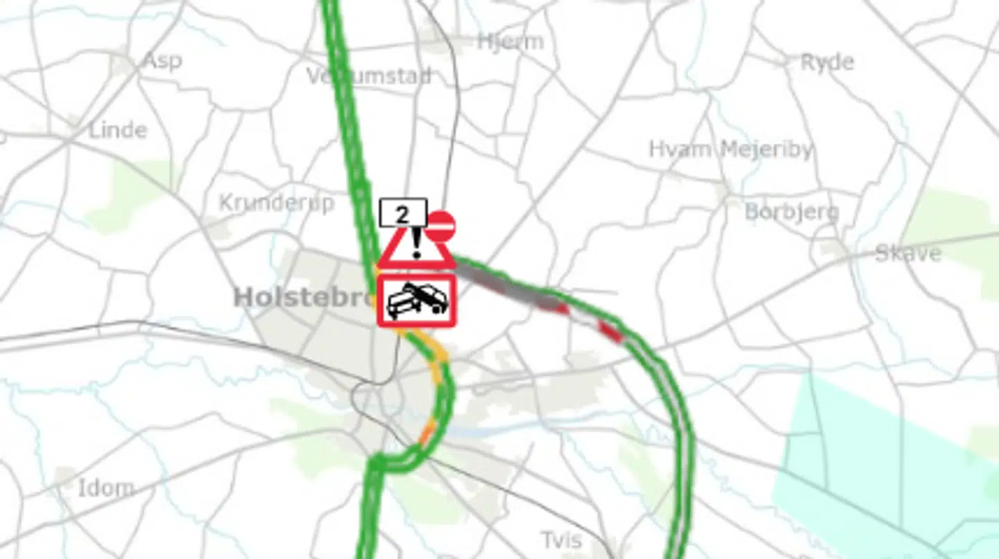 Her kan man se, hvor køen lige nu finder sted.