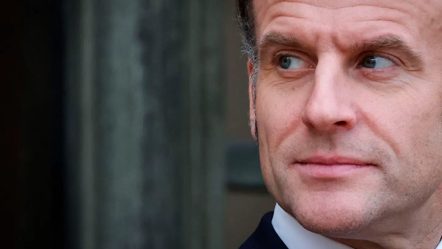 Den franske præsident Emmanuel Macron mener, at EU skal står sammen mod Kina og USA.