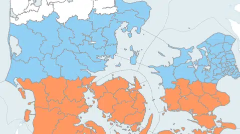 Helt ny melding om snestorm: DMI forlænger varsel