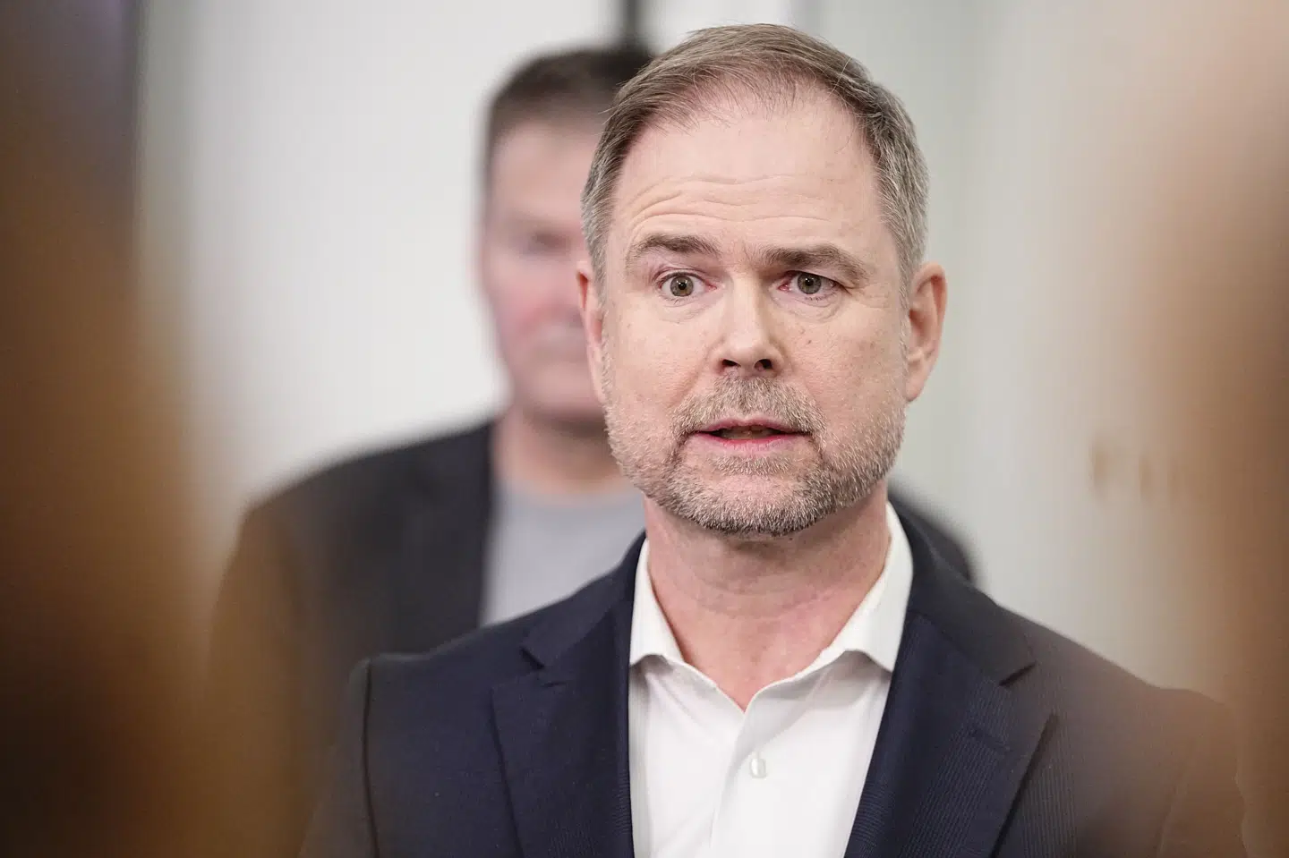 Finansminister Nicolai Wammen præsenterer nyt overenskomstforlig på det statslige område og bliver spurgt til afskaffelsen af store bededag efter SF's nye krav.
