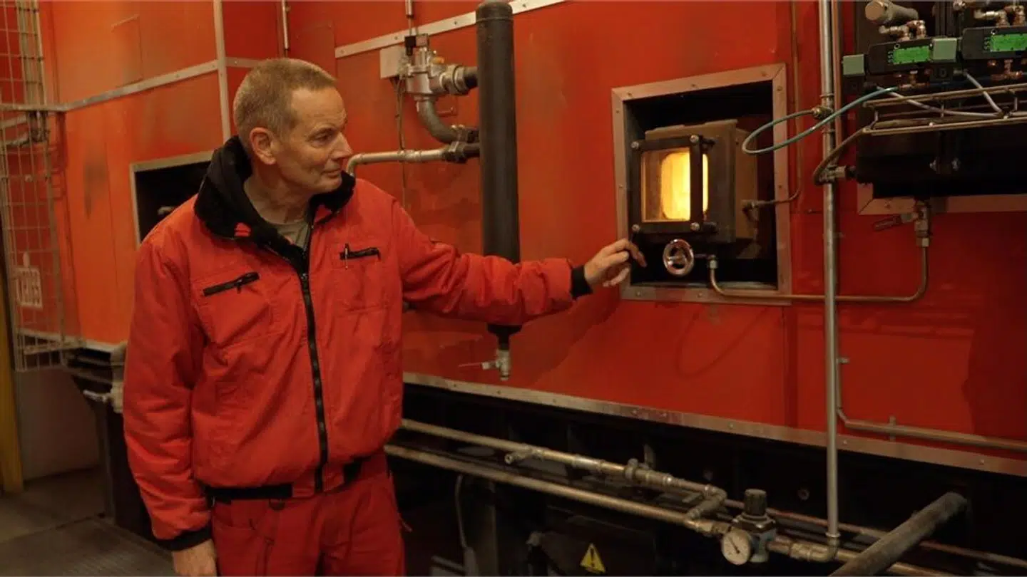 Svend Eide Arvesen er driftsleder på Thorsager Fjernvarme.