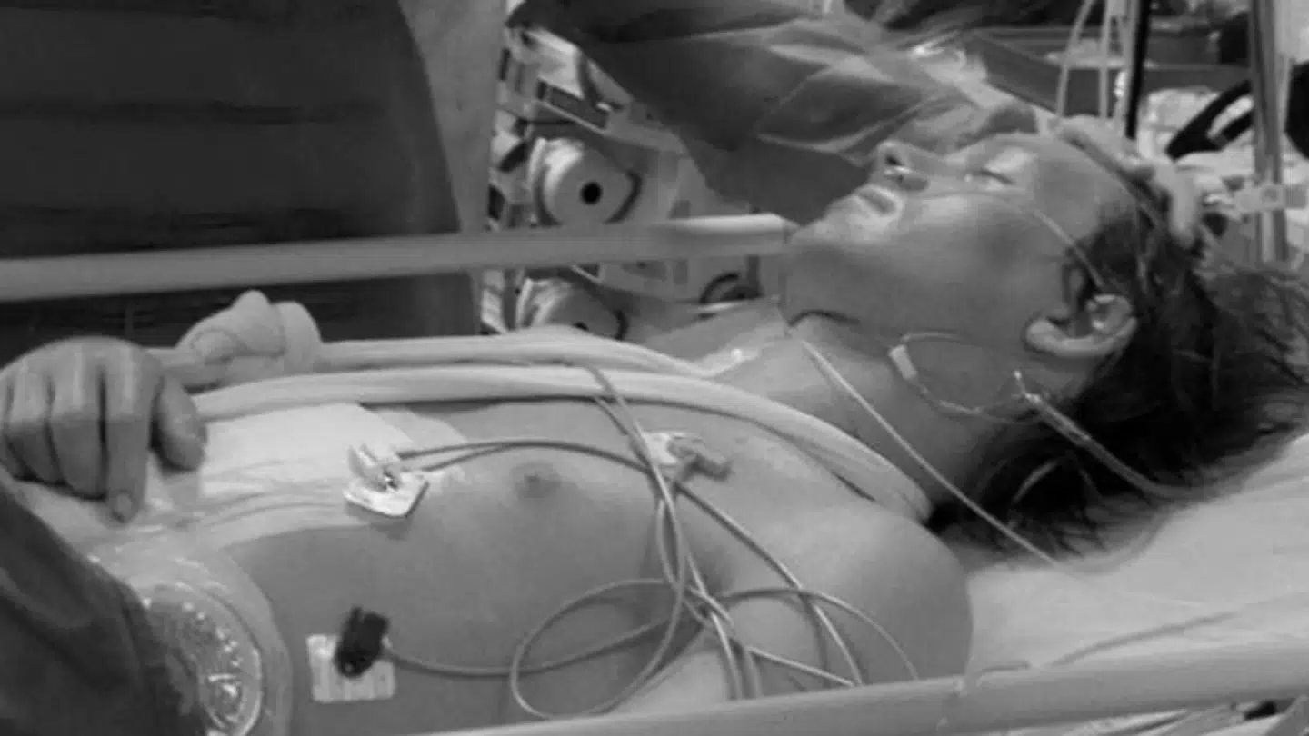 Danskeren var tæt på at dø i en forfærdelig skiulykke.