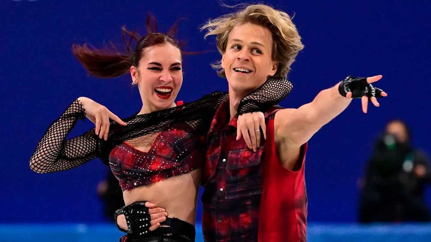 Parret kom på fjerdepladsen i holdkonkurrencen ved OL.