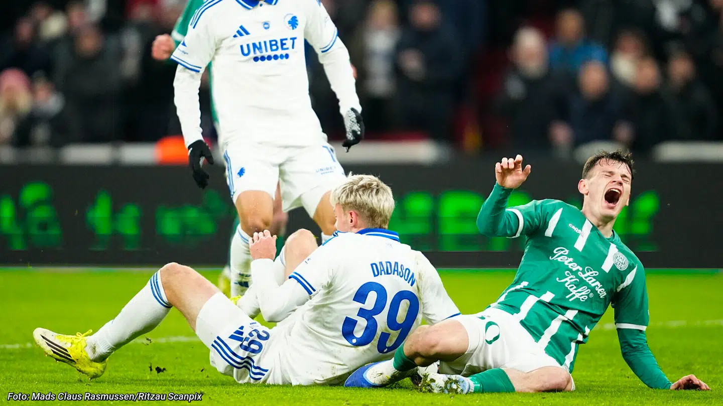 Dadason havde flere gode muligheder i kampen, men scorede ikke.