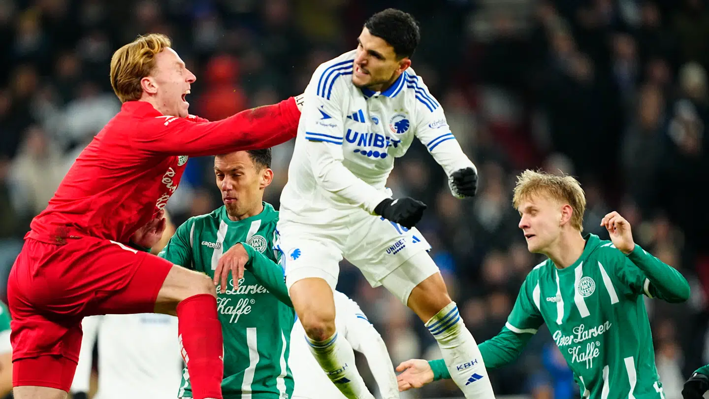Første semifinale i Oddset Pokalen mellem FC København og Viborg FF i Parken i København, onsdag den 11. februar 2026.