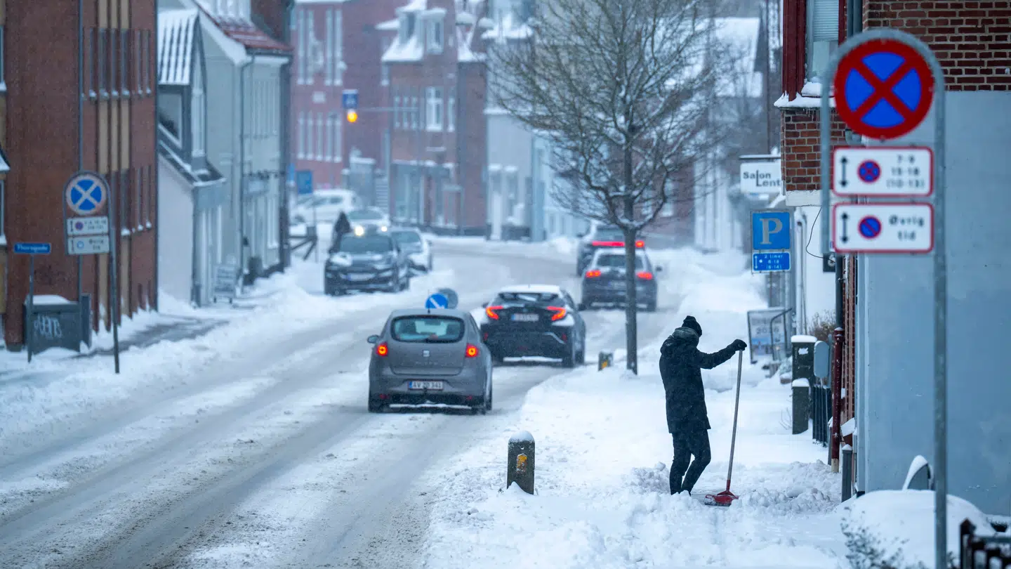 Sneskovlen skal frem igen.
