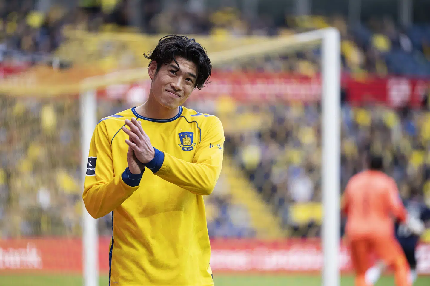Salget af Yuito Suzuki til Eintracht Frankfurt var med til at skabe en positiv bundlinje i Brøndby. (Arkivfoto).