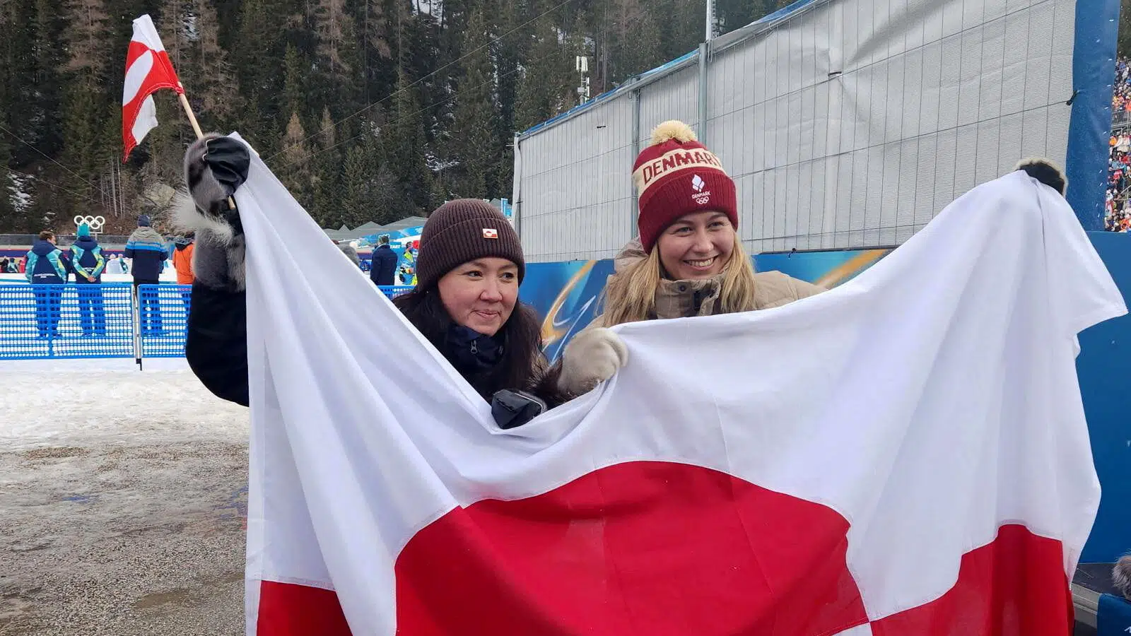 Grønlandsk OL-atlet siger fra over for Trump: 'Jeg er bange'