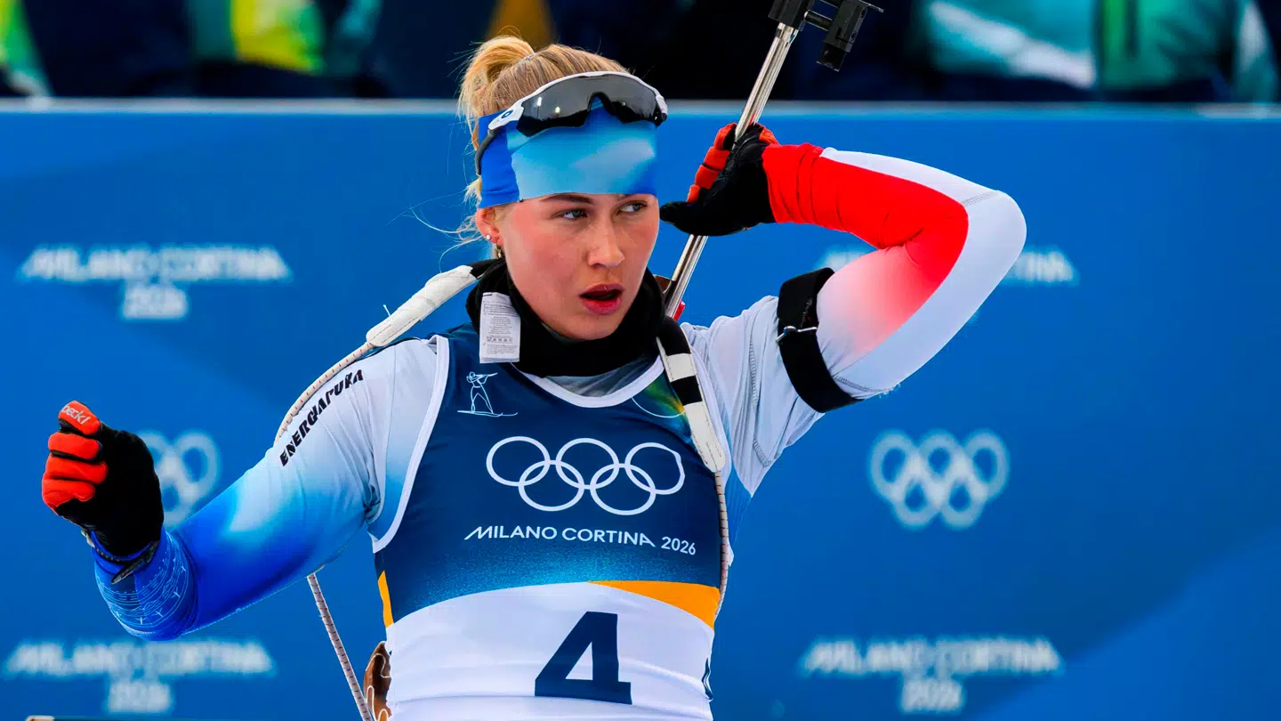 Ukaleq Slettemark var i OL-aktion onsdag.