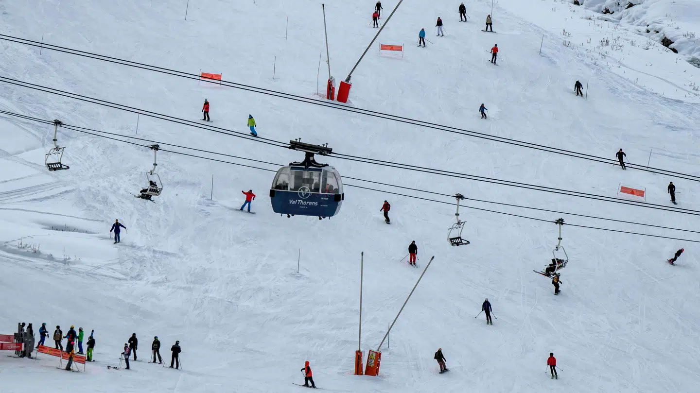 Val Thorens er ofte proppet med danskere i februar.