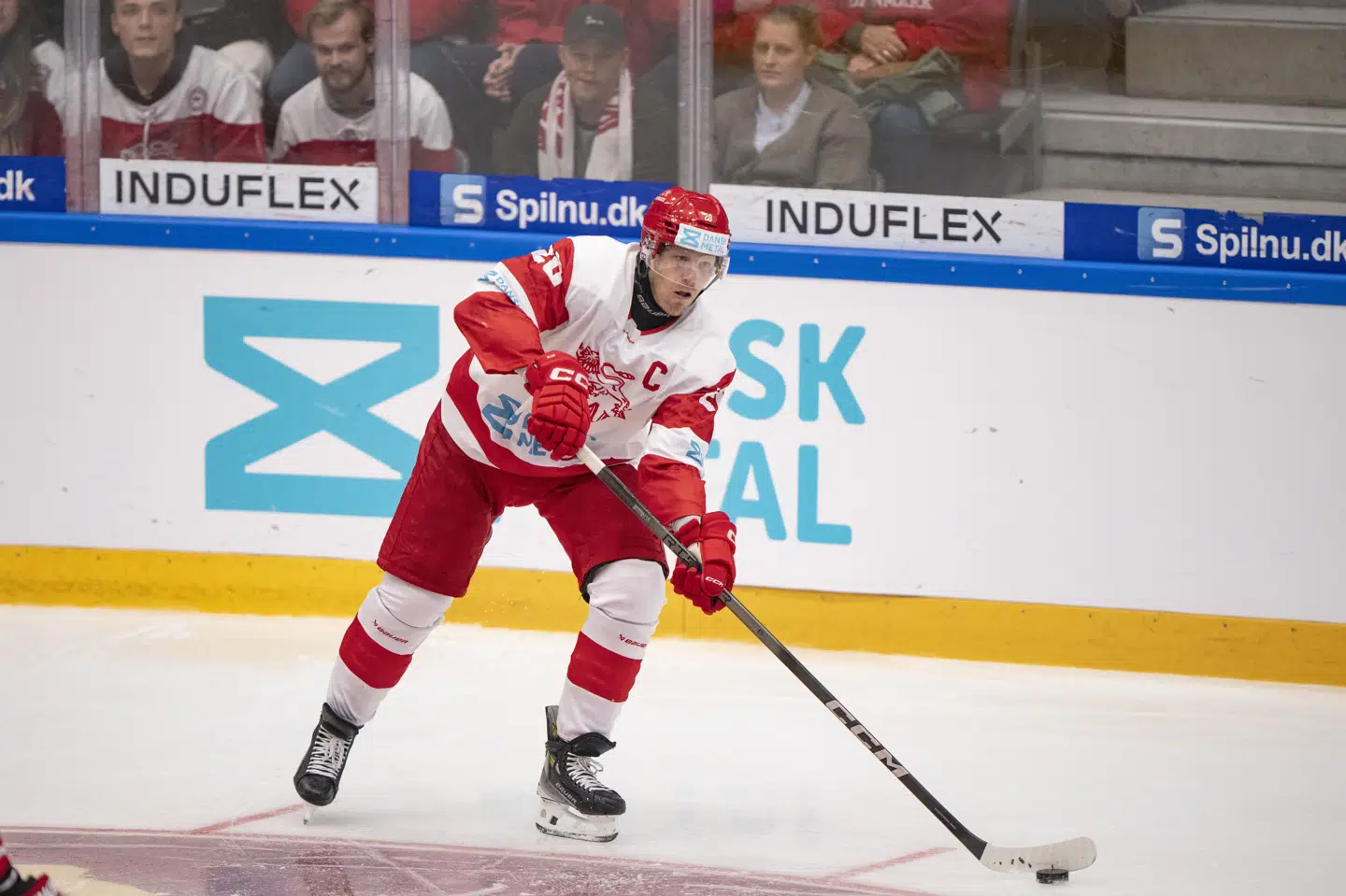 Lars Eller var senest med på landsholdet i sensommeren 2024, da han var med til at spille Danmark til OL. (Arkivfoto).