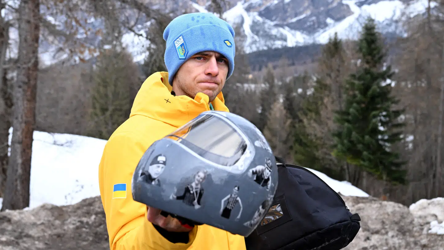 Heraskevych ville bære en hjelm, der ærede de faldne ukrainere, der kæmper mod den russiske invasion.