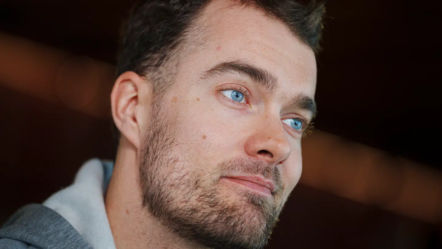 Casper U. Mortensen under pressemøde med Håndboldherrerne på Scandic CPH Strandpark i Kastrup mandag den 6. maj 2024. (Foto: Liselotte Sabroe/Ritzau Scanpix)