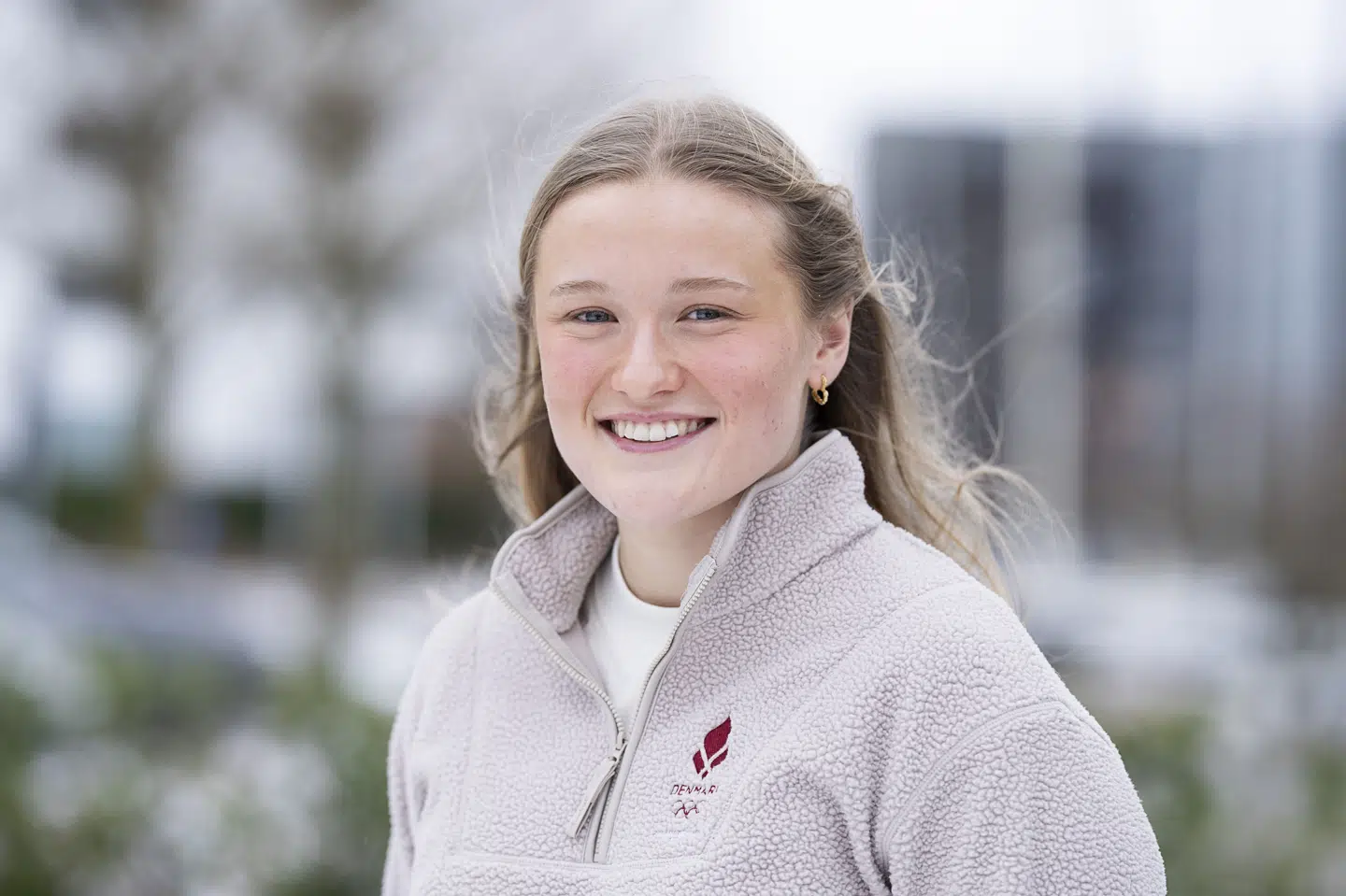 19-årige Nanna Vestergård Johansen kører sine første to OL-løb i skeleton fredag eftermiddag.