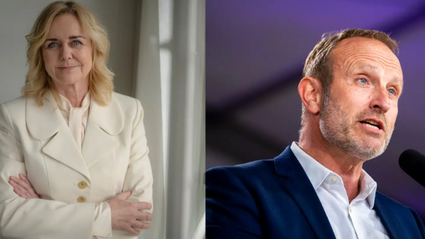 Mona Juul (K) og Martin Lidegaard (RV) kan ifølge Joachim B. Olsen blive en del af en udvidet midterregering efter næste valg.