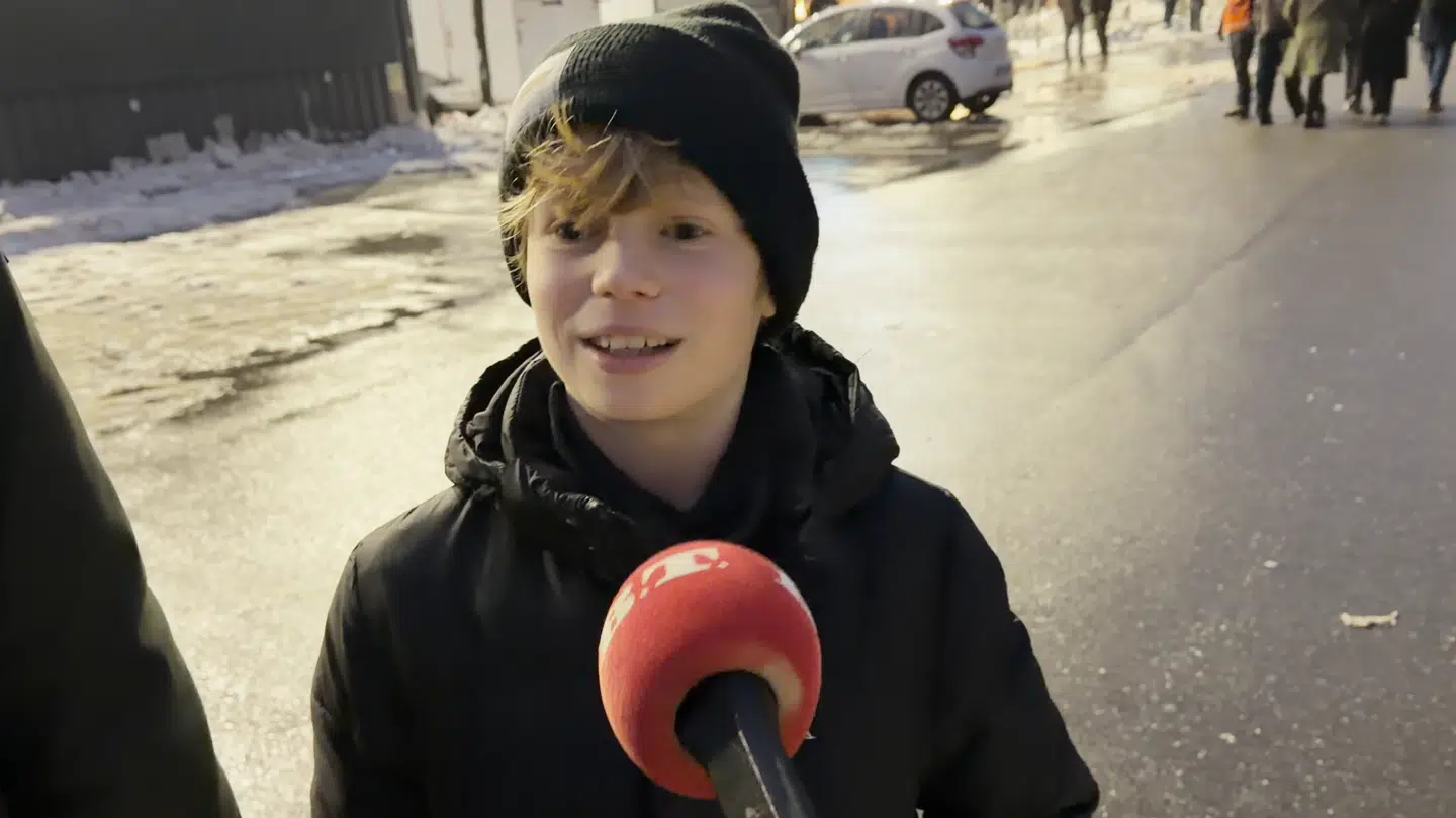 Folmer var taget i Parken med sin far Jesper og bror Veto.
