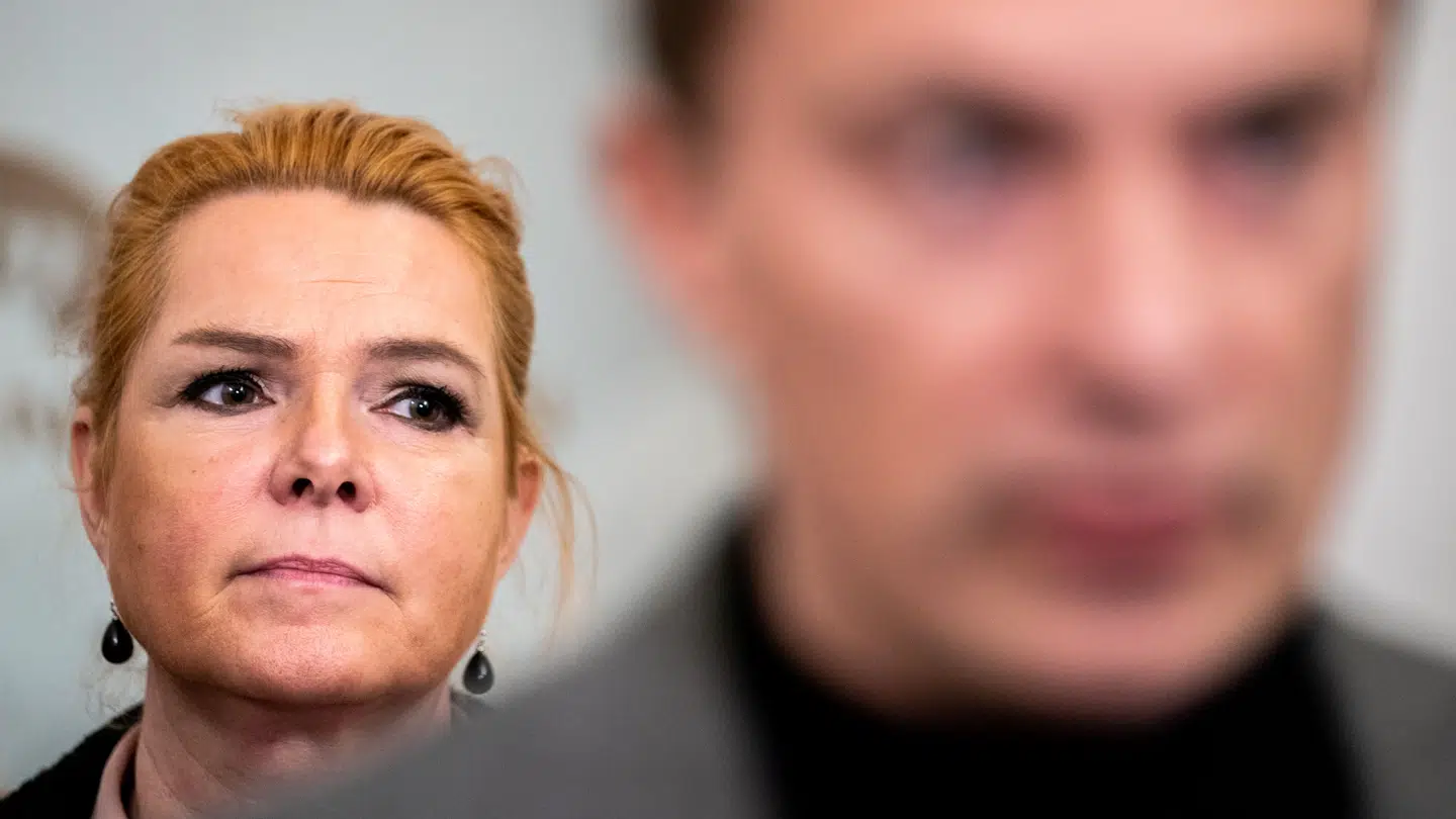 Danmarksdemokraternes Inger Støjberg og Dansk Folkepartis formand, Morten Messerschmidt, er ikke enige om, hvordan udspillet bør finansieres.