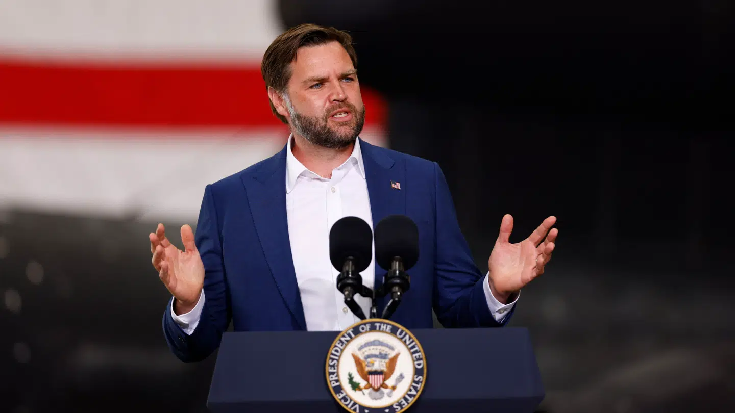 Den amerikanske vicepræsident J.D. Vance.