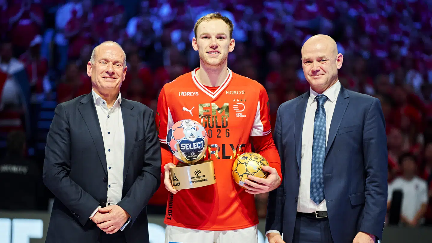 Danskeren vandt både guld og blev kåret som MVP ved EM.