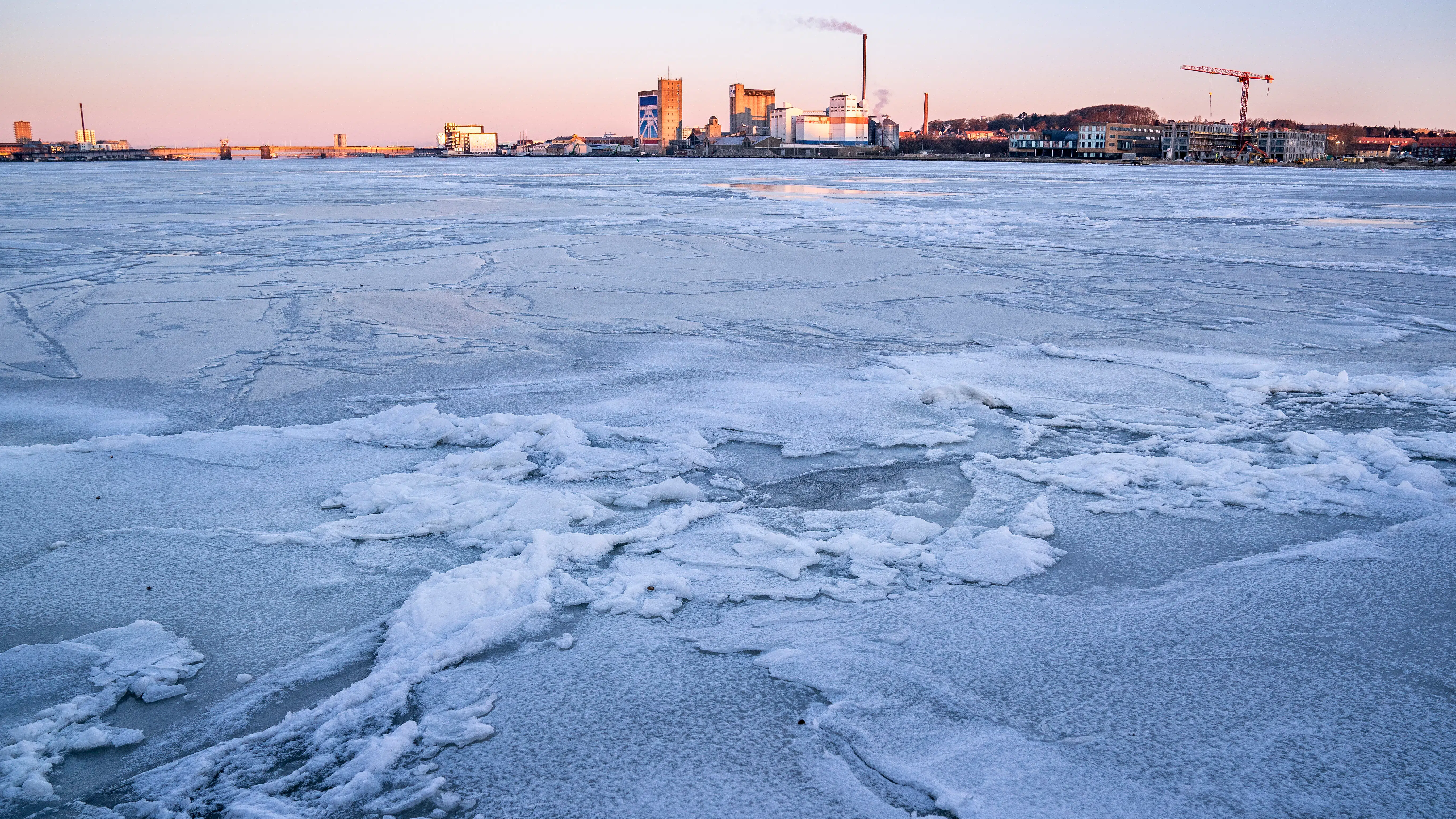 I nat har været den koldeste i hele februar