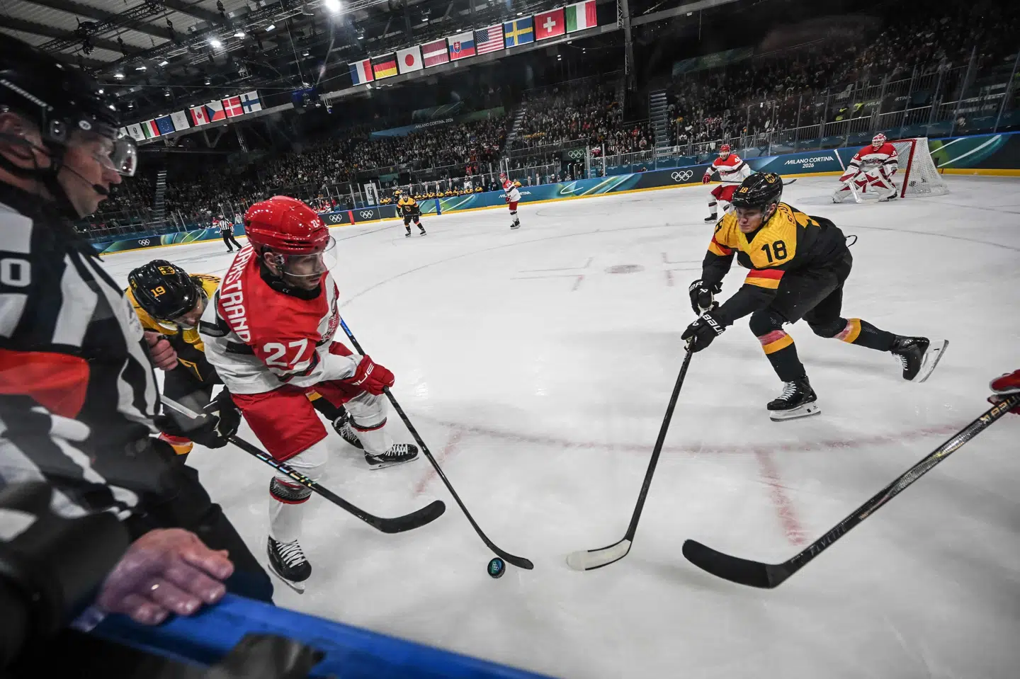 Sammen med det danske landshold var Oliver Bjorkstrand torsdag med til at tabe 1-3 til Tyskland i OL-premieren.