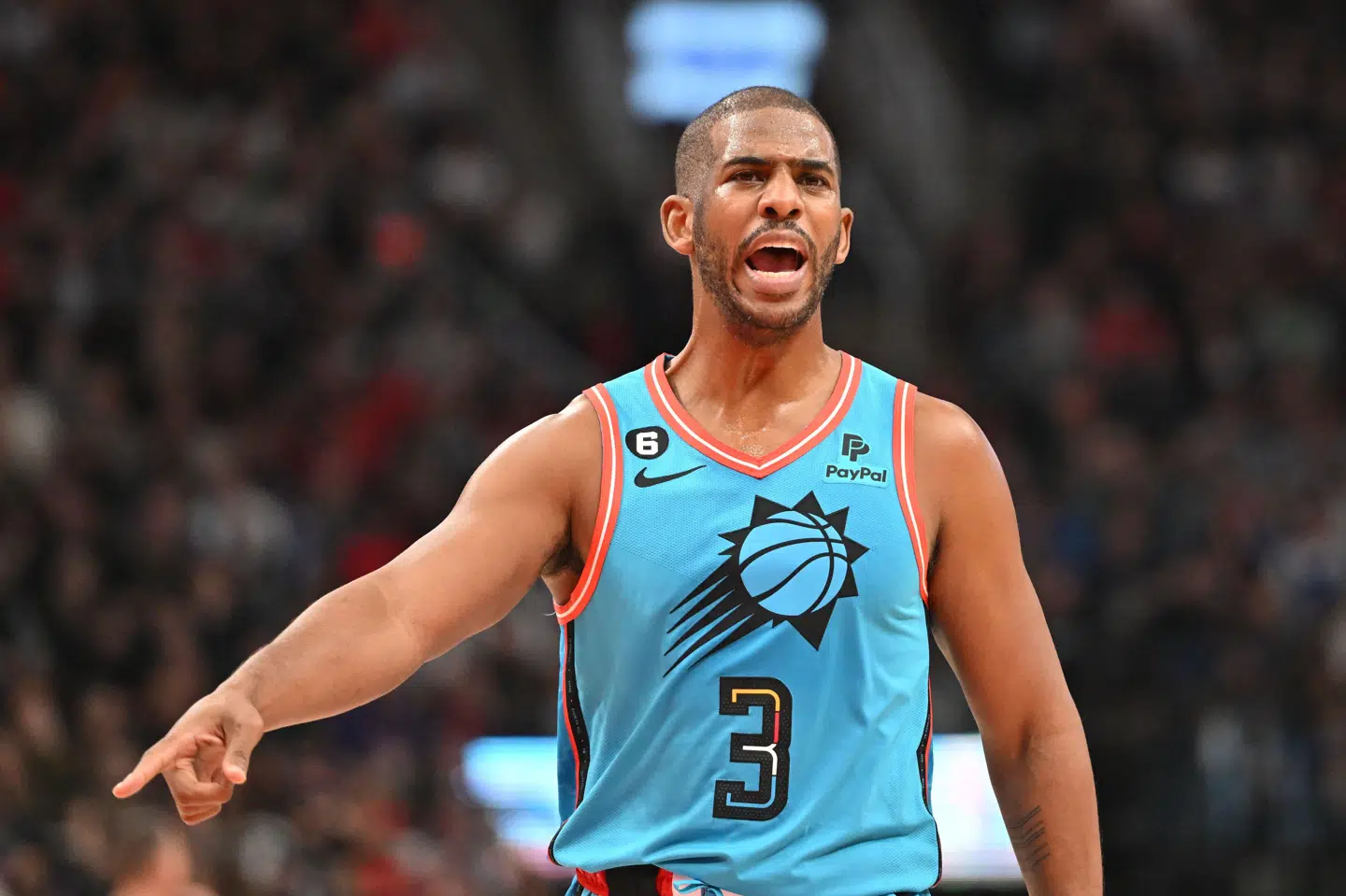 Chris Paul var senest i aktion i NBA i starten af december. Nu har han valgt at stoppe karrieren. (Arkivfoto).