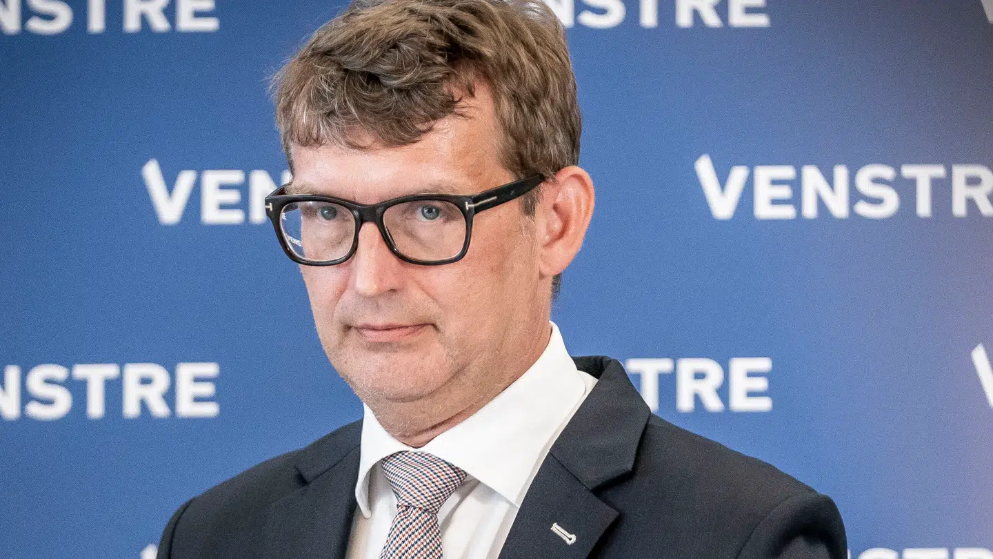 Venstres formand Troels Lund Poulsen.