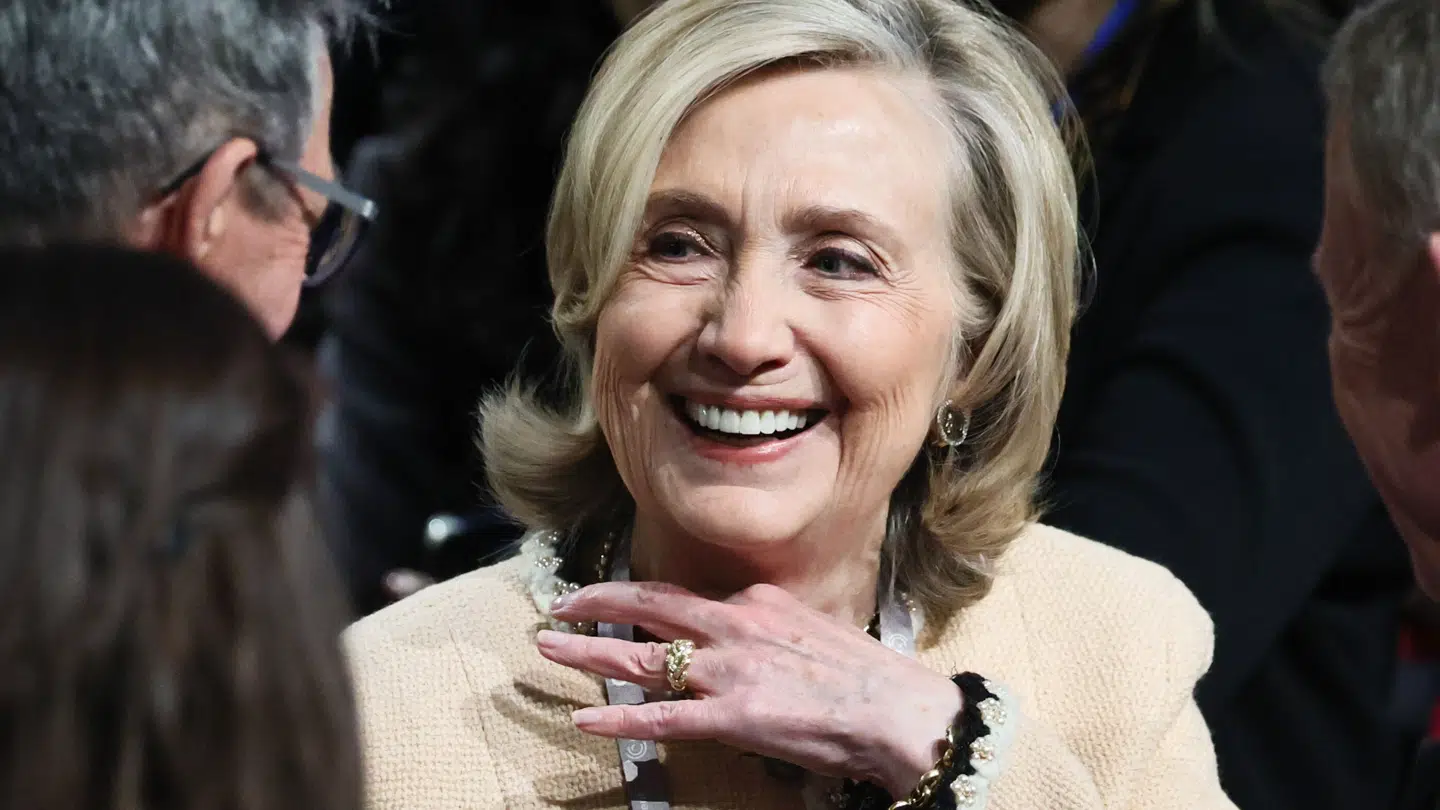 Den tidligere udenrigsminister og førstedame Hillary Clinton.