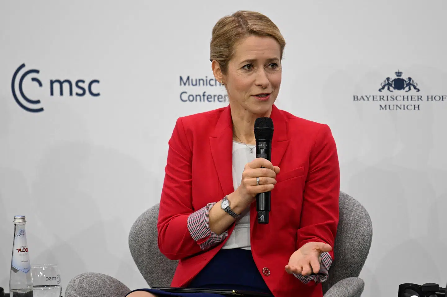 EU's udenrigschef, Kaja Kallas, deltager i sikkerhedskonferencen i München. Også en lang række stats- og regeringschefer har lagt vejen forbi.