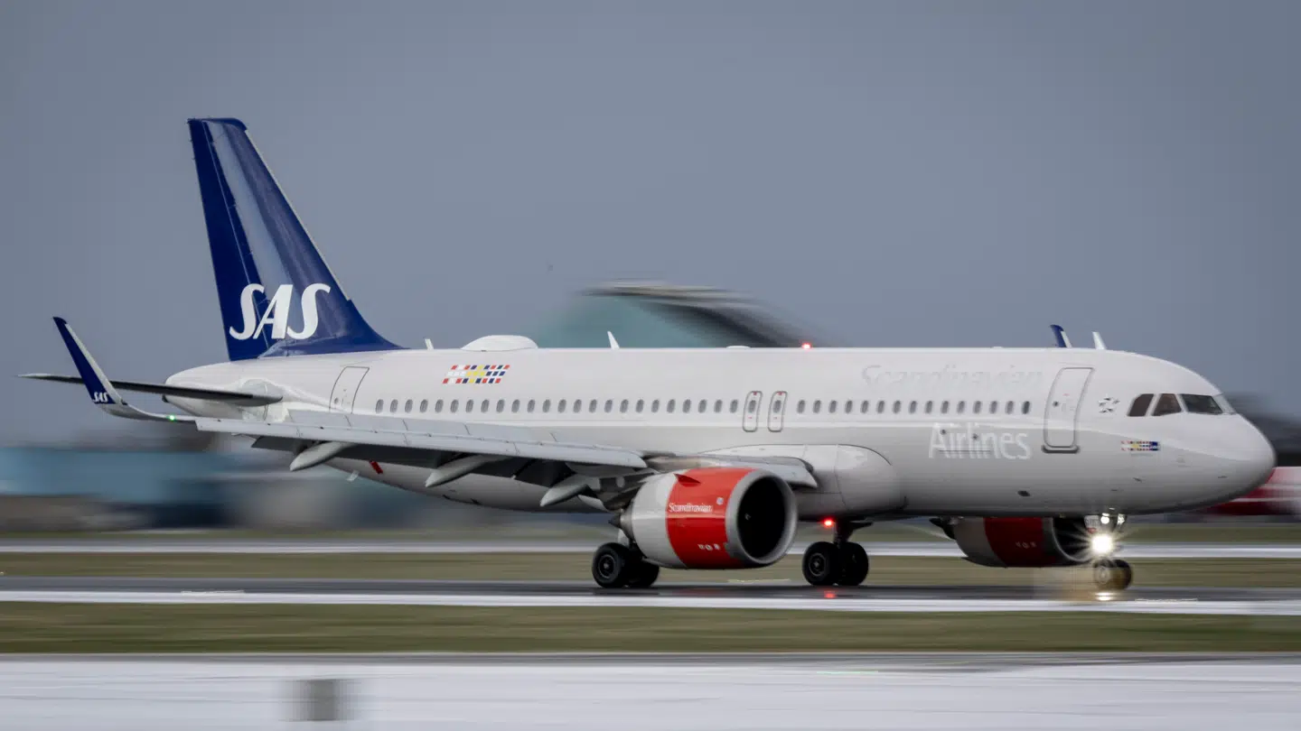 SAS fly måtte nødlande.