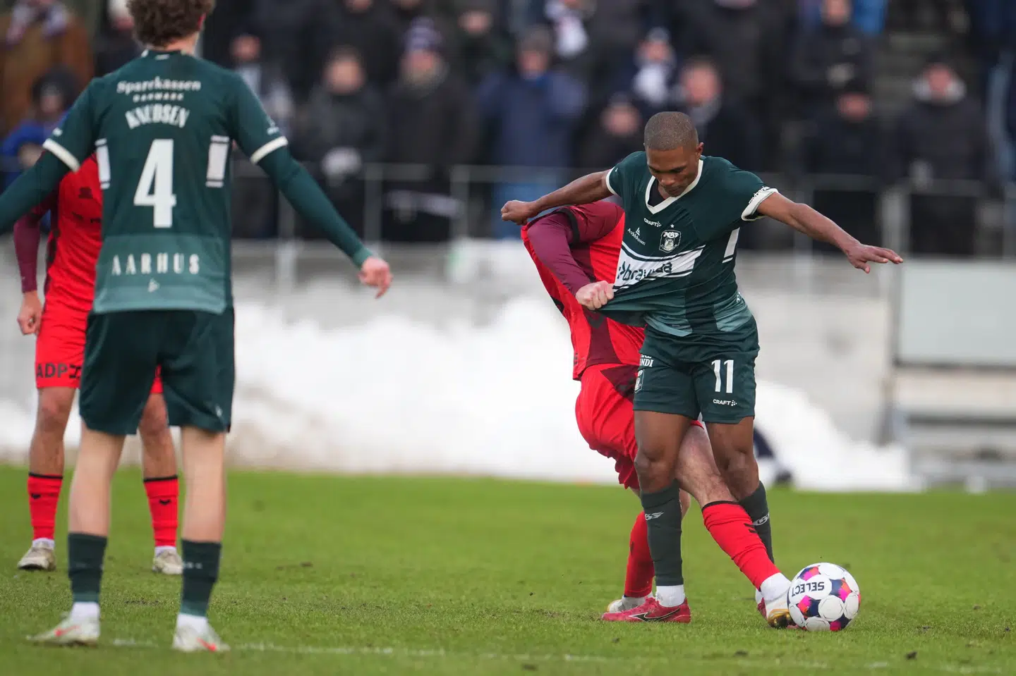 FC Fredericia voldte kampen igennem Gift Links og AGF problemer i pointdeleren søndag eftermiddag.