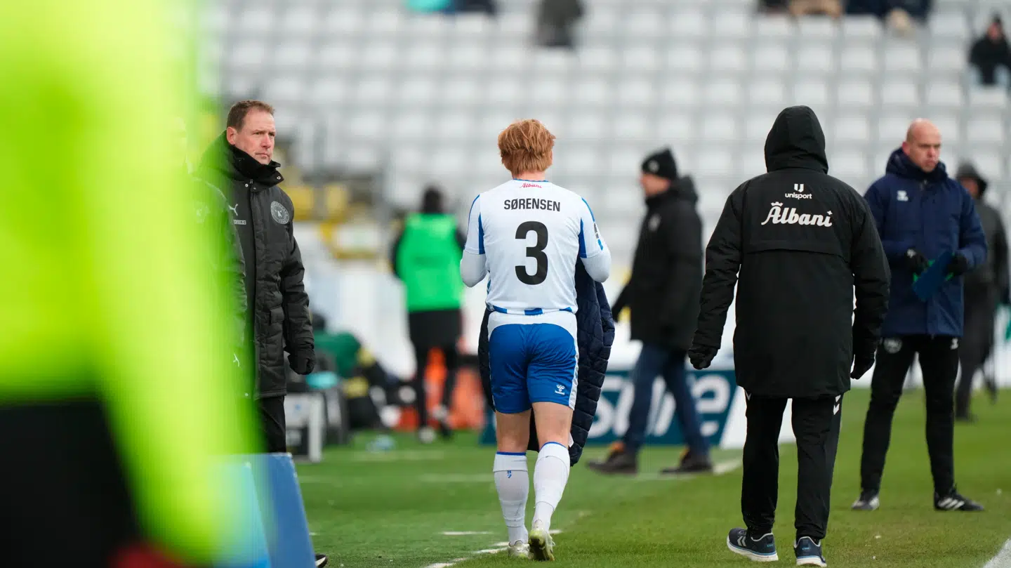 Tidligt exit for Sørensen.