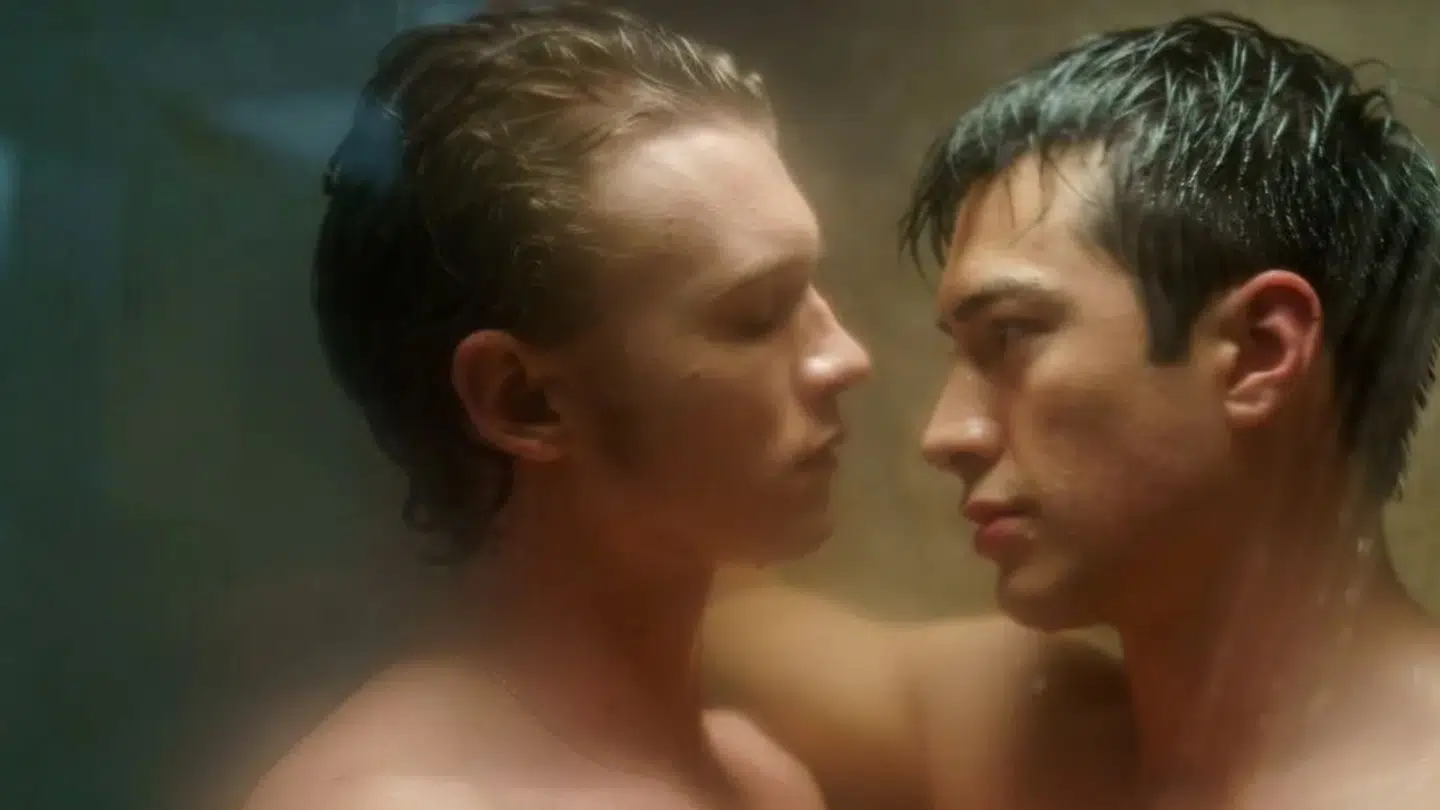 Seriens hovedpersoner Shane Hollander (spilles af Hudson Williams) og Ilya Rozanov (spilles af Connor Storrie).