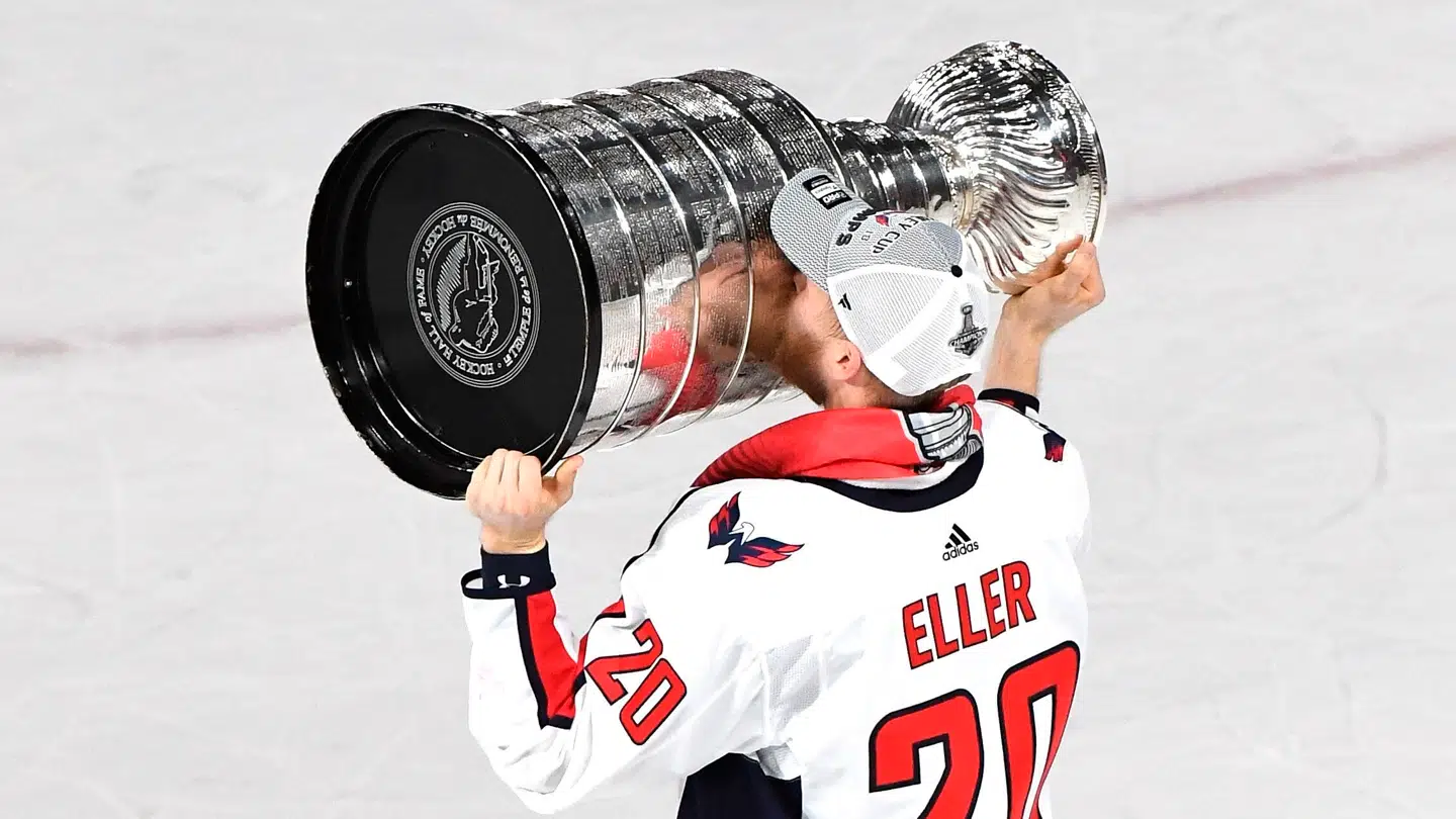 Lars Eller er stadig den eneste dansker, der har vundet NHL.