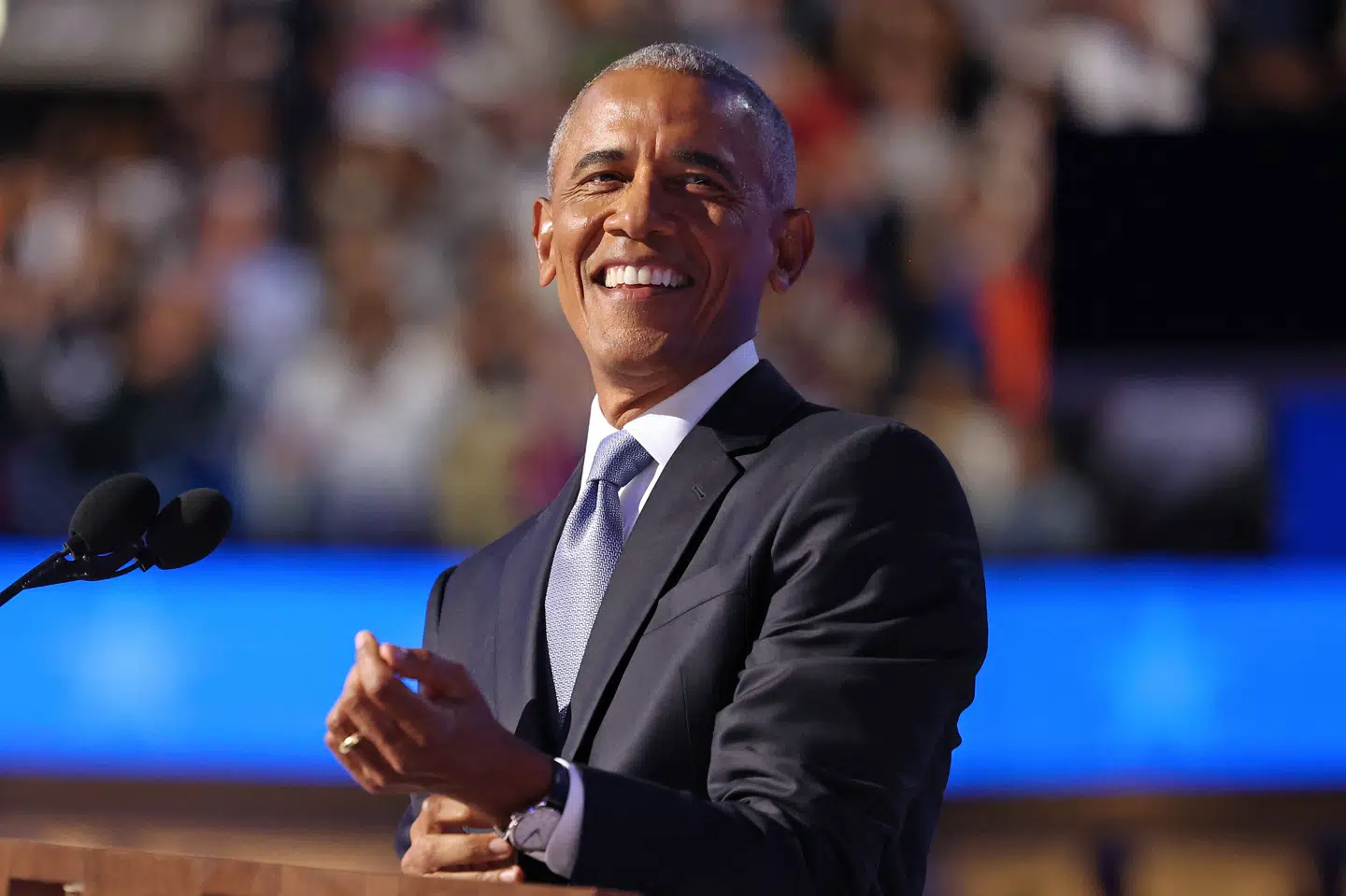 - Jeg har ikke i min præsidentperiode set noget bevis på, at rumvæsner har taget kontakt til os, skriver Barack Obama på Instagram. (Arkivfoto).