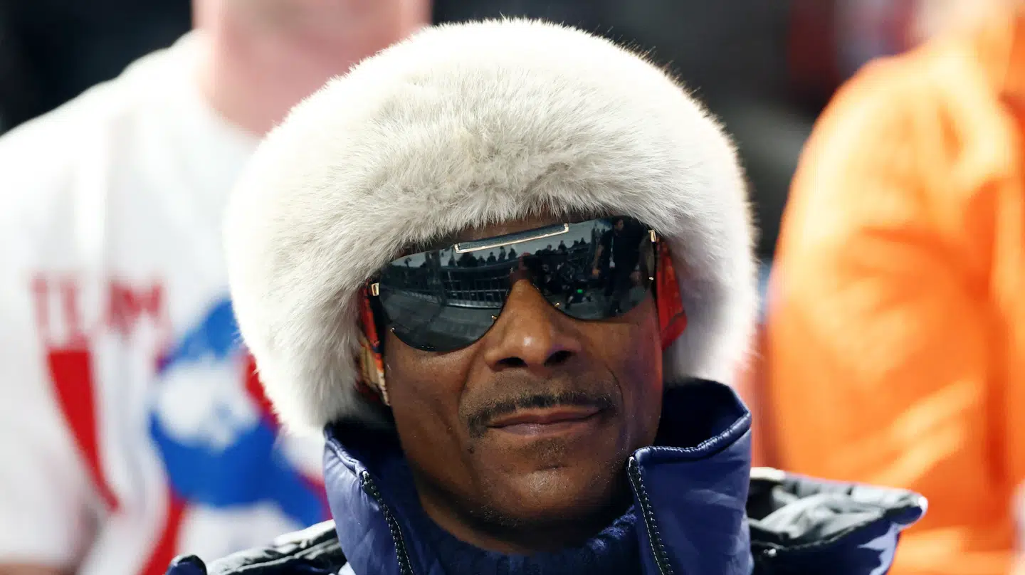 Snoop Dogg er med som støtte for det amerikanske hold ved vinter-OL.