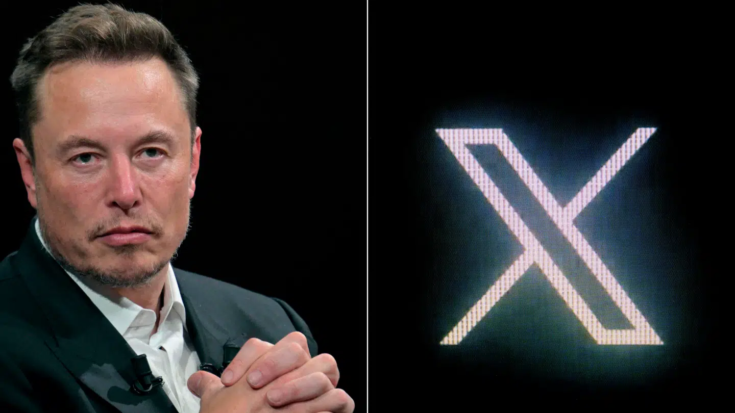 Elon Musk omdøbte Twitter til 'X', da han overtog det sociale medie i 2023.