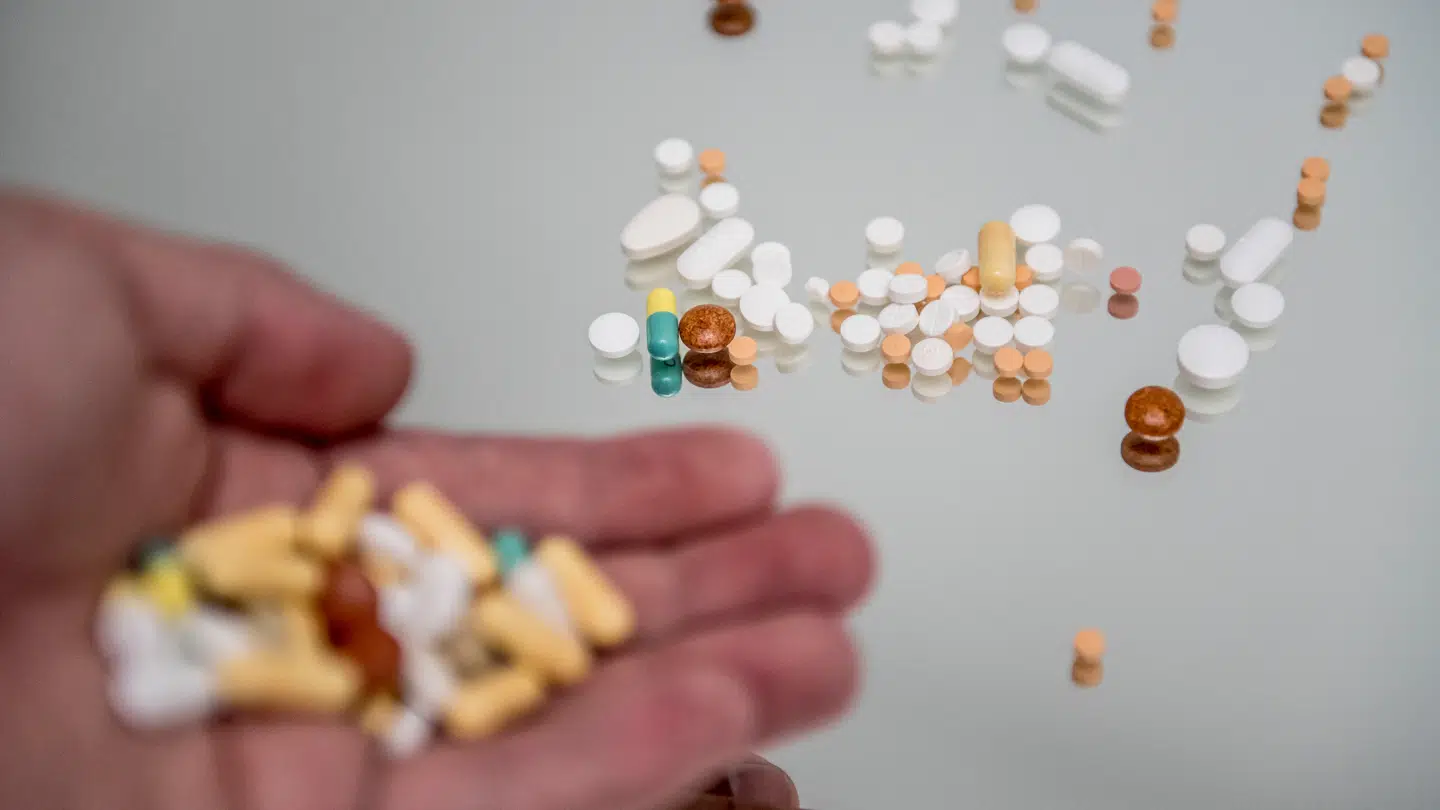 Forskellige piller fotograferet torsdag den 26. juli 2018