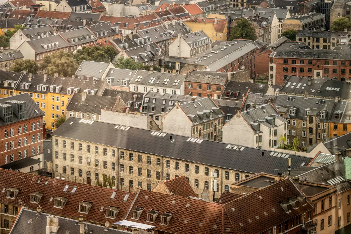 Udsigt over København fra Mærsk Tårnet i København, torsdag den 28. september 2023.