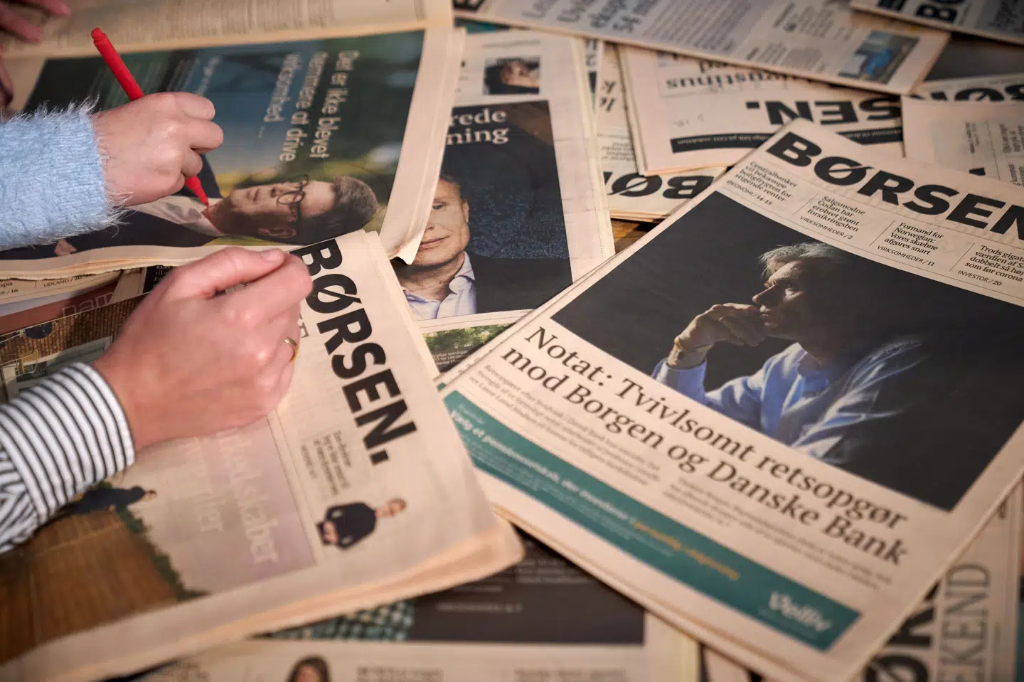 Dagbladet Børsen blev stiftet i 1896. Hovedejeren er Bonnier-koncernen, som ejer 50,1 procent, mens de resterende 49,9 procent ejes af JP/Politikens Hus. (Arkivfoto).