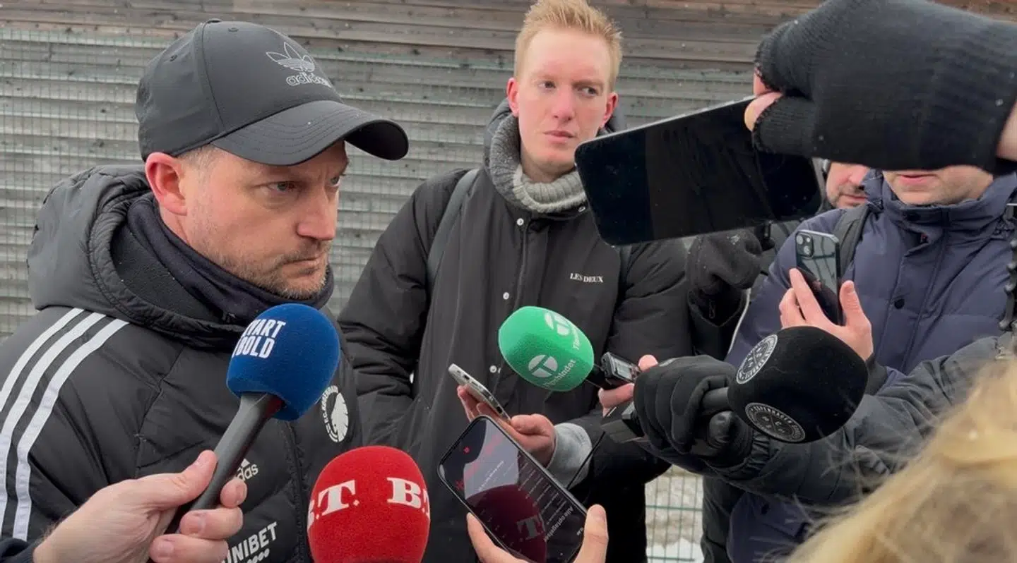 Jacob Neestrup blev beskudt med spørgsmål i knap 20 minutter.