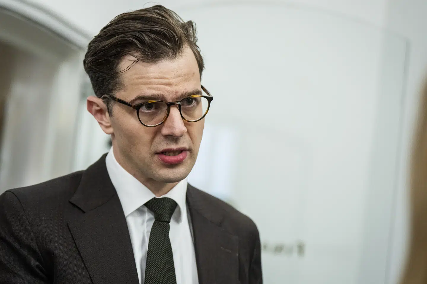 Liberal Alliances partiformand, Alex Vanopslagh, vil investere danske kroner i atomvåben. (Arkivfoto).