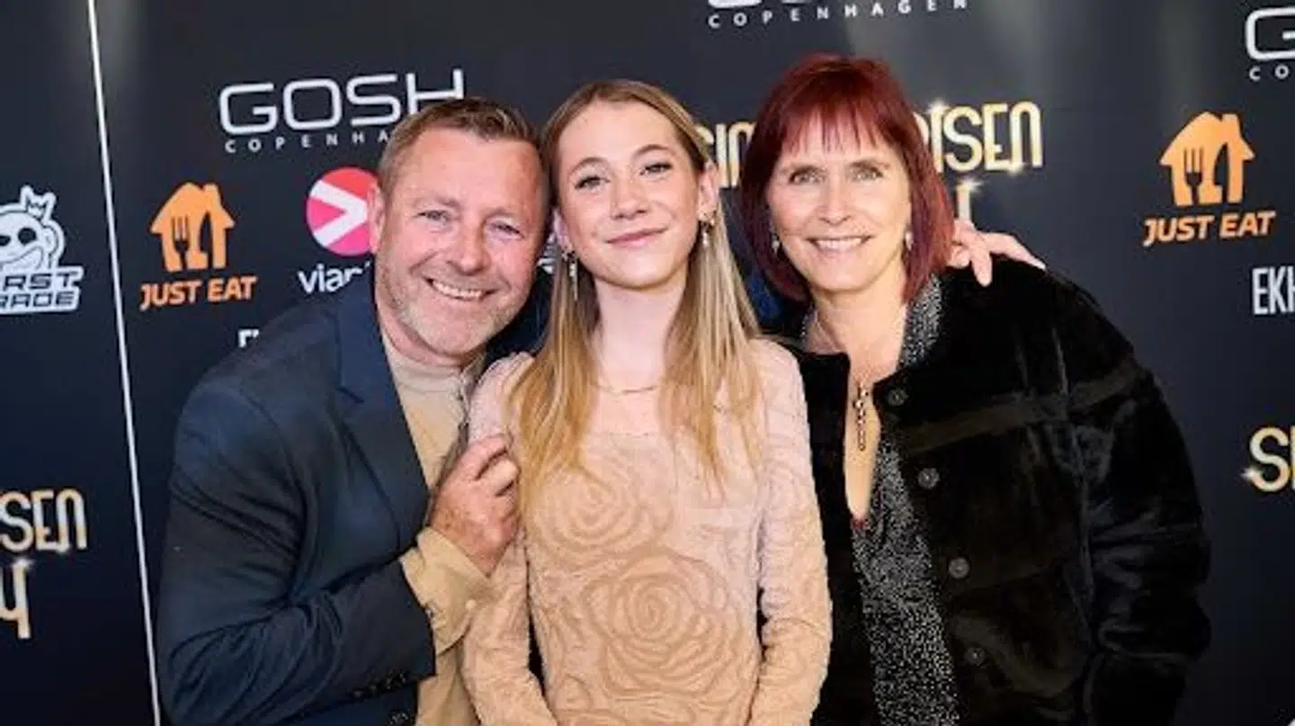 Hanne Münster, Finn Münster og parrets datter, Naja Münster. Til Simba-prisen i 2024 vandt parret prisen for 'Årets Parent-Influencer'.