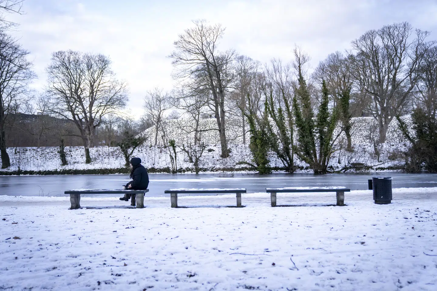 Et vejromslag byder på plustemperaturer i weekenden, lyder prognosen fra Danmarks Meteorologiske Institut (DMI) torsdag morgen. (Arkivfoto).
