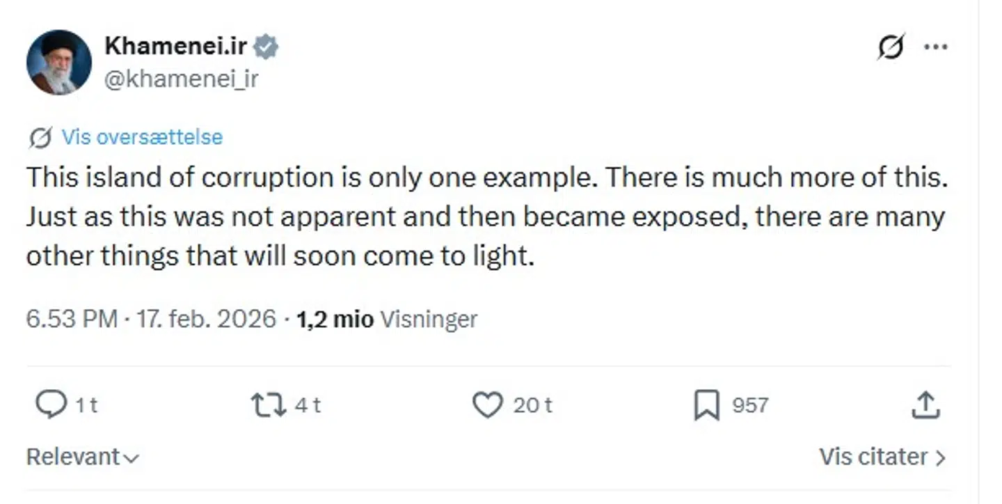 Khamenei opslag om Epstein1