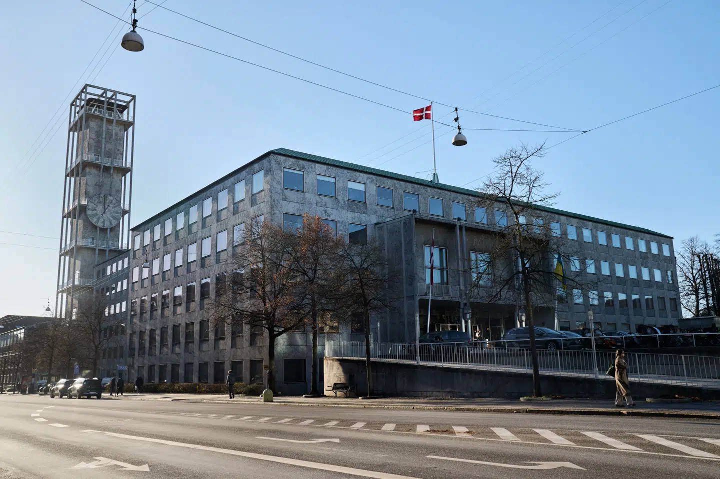 Det bliver fortsat kun ved særlige lejligheder, at der skal hejses et grønlandsk flag foran Aarhus Rådhus. (Arkivfoto).