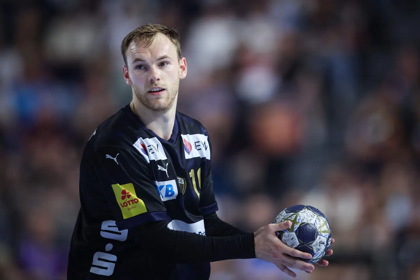 Mathias Gidsel sendte otte bolde i kassen, da Füchse Berlin tog en favoritsejr på udebane i Champions League. (Arkivfoto).
