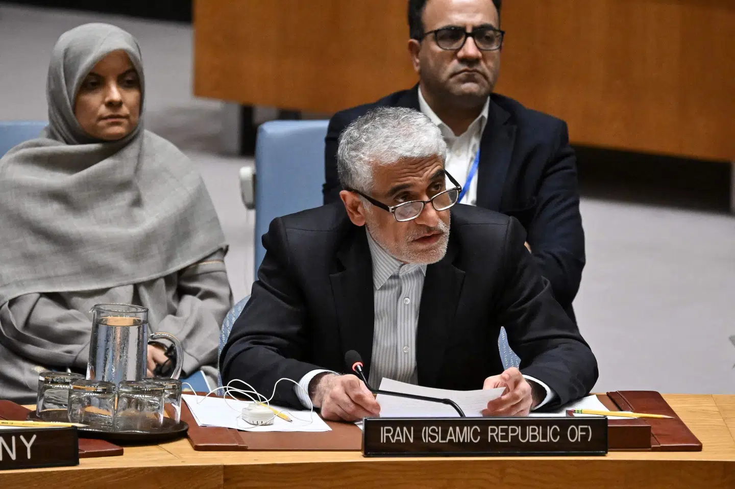 Amir Saeid Iravani har torsdag skrevet et brev til FN's generalsekretær, Antonio Guterres, omkring den anspændte situation mellem Iran og USA. (Arkivfoto).
