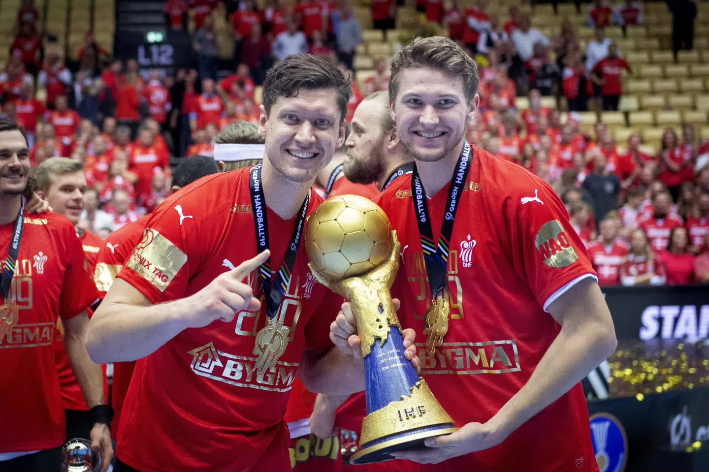 Niklas Landin og Magnus Landin skal igen spille for samme klub, denne gang Aalborg Håndbold. (Arkivfoto).